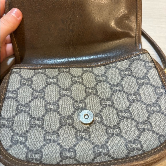 Gucci Brown and Tan Crossbody Bag - Picture 3 of 14